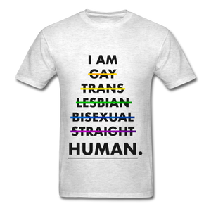 I am Human. Made in the USA.