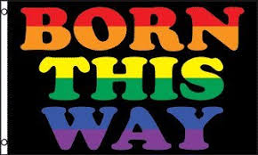 Born this Way, large flag