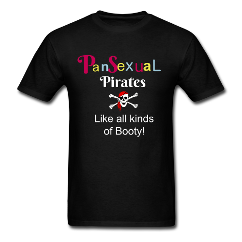 Pansexual Pirate t-shirt